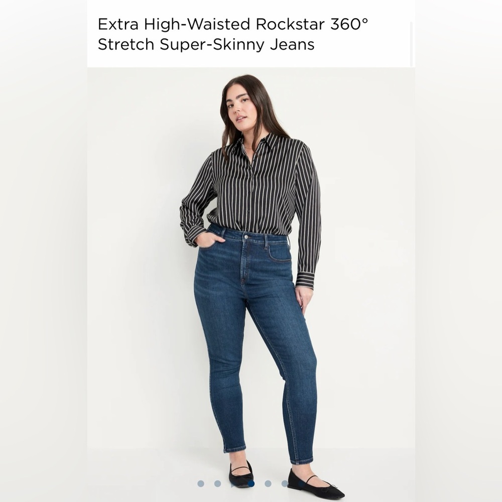 Old Navy Dark Blue Women's Skinny Jeans